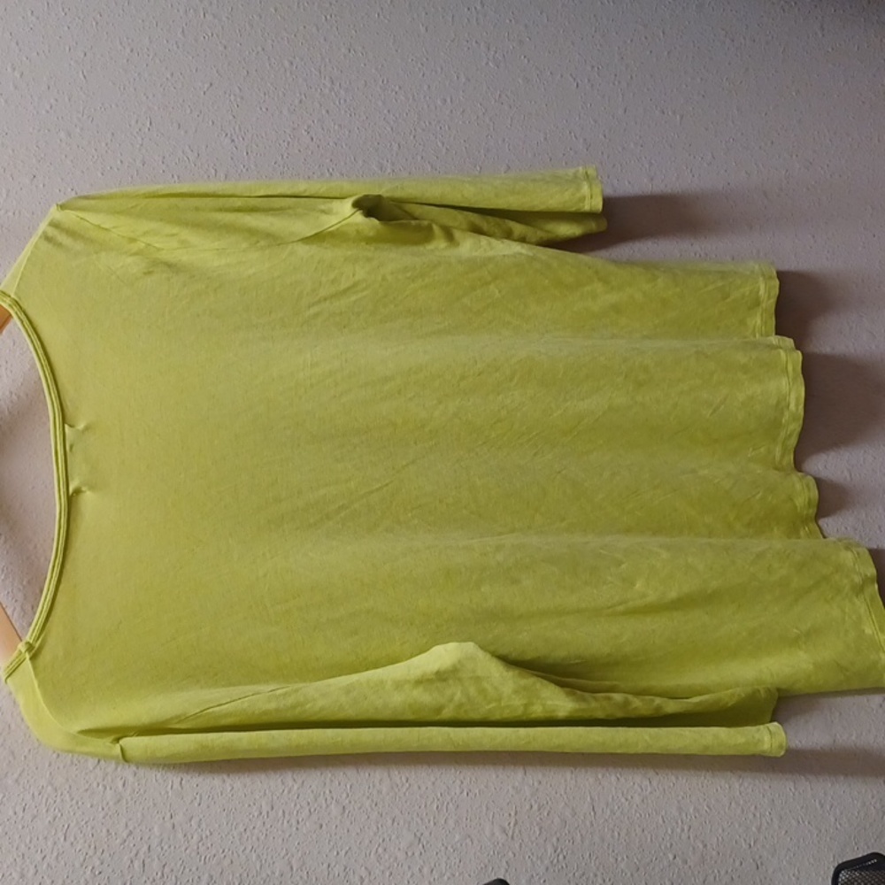 Liz Claiborne size XL bright green shirt with bling - Picture 5 of 5